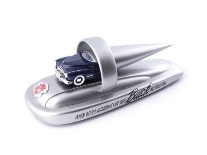 0003090 buick float 1946 silver blue 1 43
