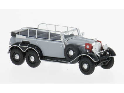 0086896 mercedes g4 convertible 1938 grey 1 87