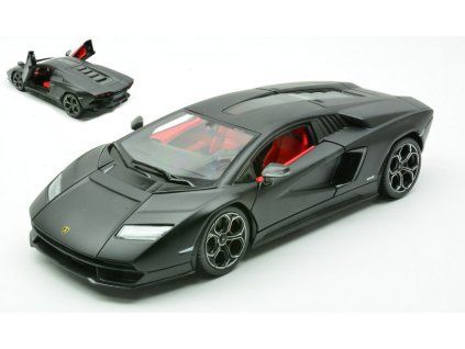 0086297 lamborghini countach lpi 800 4 matt black 1 24