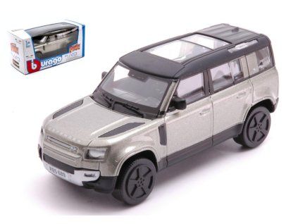 0076580 land rover defender 110 silvergreen 1 43