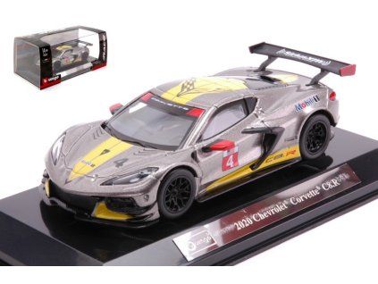 0072904 chevrolet corvette c8r n 4 2020 grey 1 43