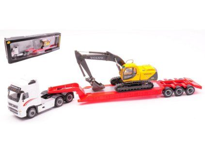 0077956 volvo fh12 with excavator ec210 1 87