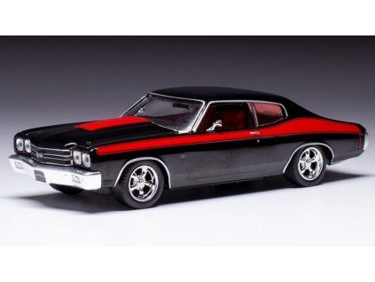 0068255 chevrolet chevelle ss 1970 black 1 43