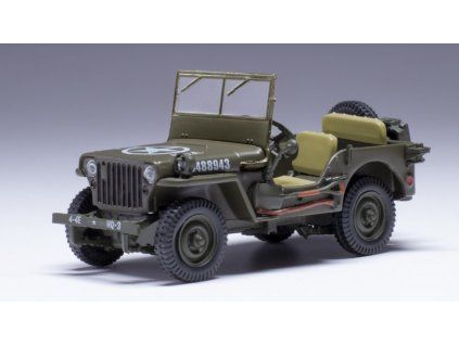 0075471 jeep willys mb 1943 olive 1 43