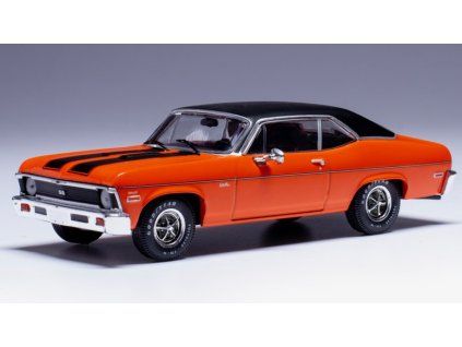 0080567 chevrolet nova ss 1971 orange black 1 43