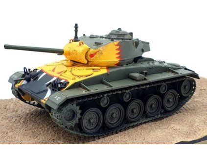 0077610 tank m24 1945 us chaffee medium company d 36 1 32