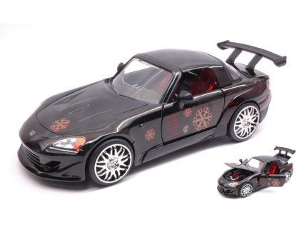 0008255 johnnys honda s2000 fast e furious black 1 24