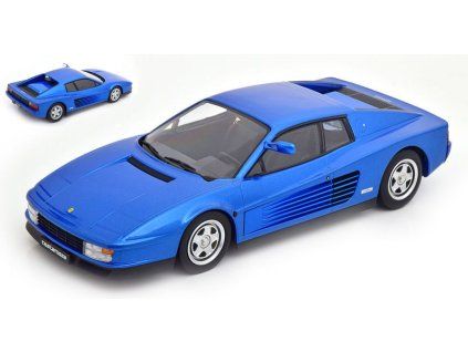 0001567 ferrari testarossa monospecchio 1984 metallic blue 1 18