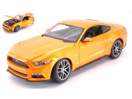 0010120 ford mustang gt 2015 orange 1 18