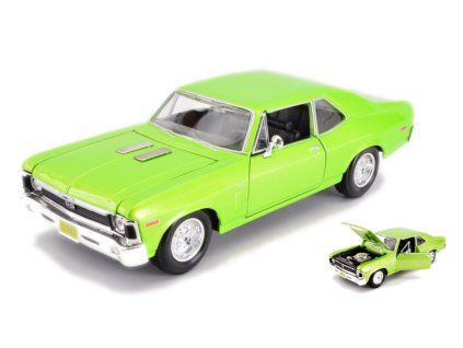 0010152 chevrolet nova ss coupe 1970 green 1 24
