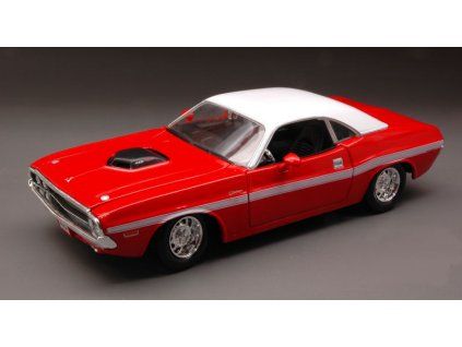 0030481 dodge challenger r t coupe 1970 red white 1 24