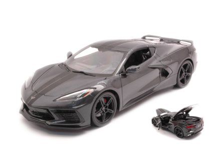 0010225 chevrolet corvette stingray 2020 grey 1 18