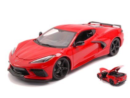0010226 chevrolet corvette stingray 2020 red 1 18