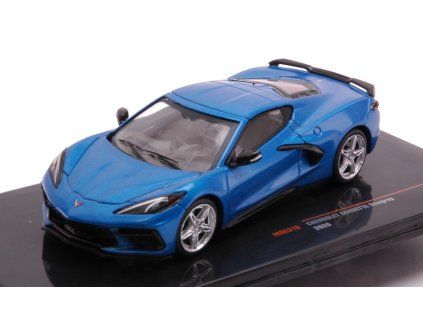 0065440 chevrolet corvette c8 stingray 2020 met blue 1 43