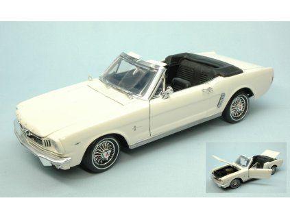 0011014 ford mustang open 1964 cream 1 18