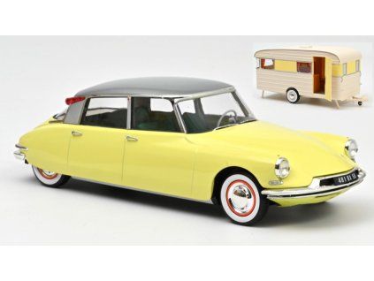 0072596 citroen ds 19 1960 yellow e caravan digue panoramic 1 18