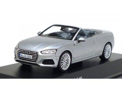 0012881 audi a5 convertible floret silver 1 43