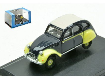 0088656 citroen 2 cv charleston nightblue cream 1 76