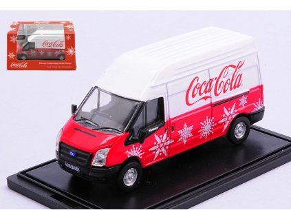 0078008 ford transit lwb high coca cola 1 76