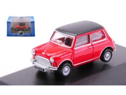0078013 austin cooper mini tartan red black 1 76