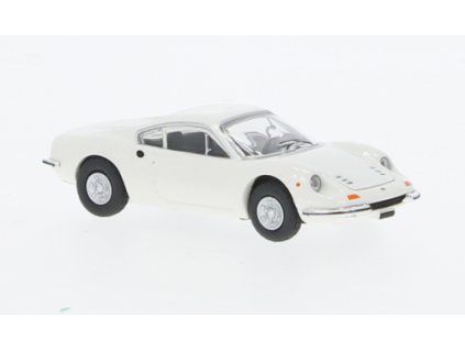 0077442 ferrari dino 246 gt 1969 white 1 87