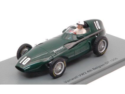 0060221 vanwall vw2 harry schell 1956 n 10 4th belgian gp 1 43