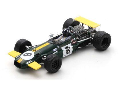 0072577 brabham bt26a graham hill 1969 n 8 practice british gp 1 43