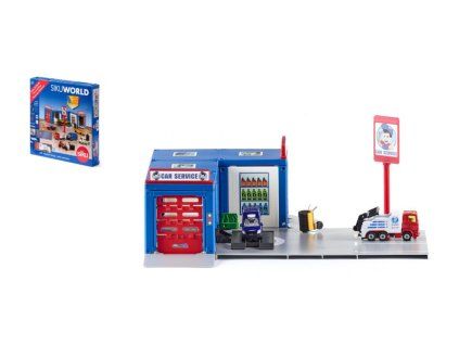 0018337 garage siku world box cm 27 x 27