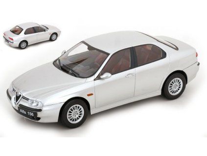 0083313 alfa romeo 156 1998 silver metallic 1 18