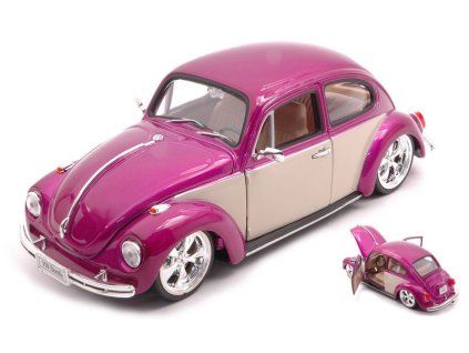 0021230 vw beetle tuning purple cream 1 24