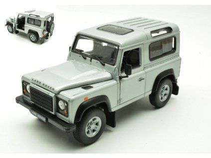 0082348 land rover defender 90 1984 silver 1 24