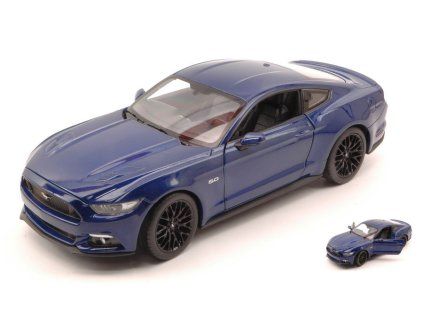 0021436 ford mustang gt 2015 blue 1 24