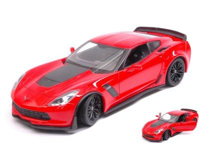 0021483 chevrolet corvette z06 red 1 24