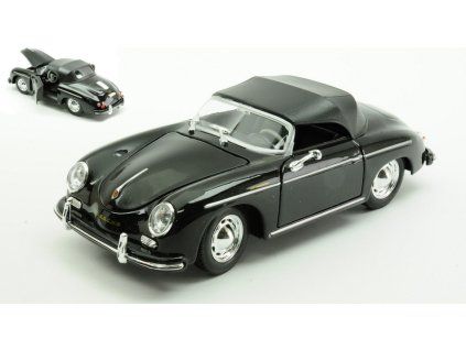 0077524 porsche 356 a speedster closed black 1 24
