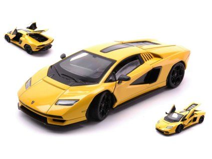 0072844 lamborghini countach lpi 800 4 met yellow 1 24