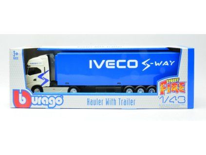 0087779 bilico iveco s way bianco blu 1 43