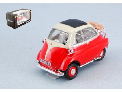 0004841 bmw isetta 250 red cream 1 43