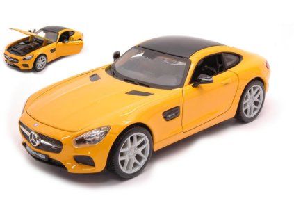 0059862 mercedes amg gt yellow 1 24