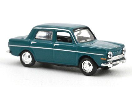 0089533 simca 1000 gls 1968 borodine green 1 87