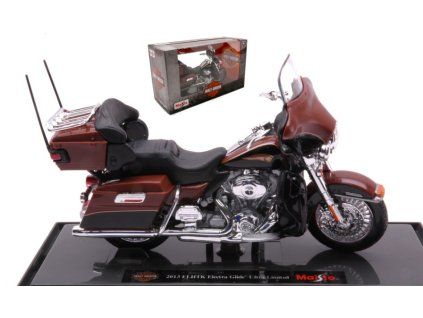 0065584 harley davidson flhtkelectra glide ultra limited 2013 brown 1 18