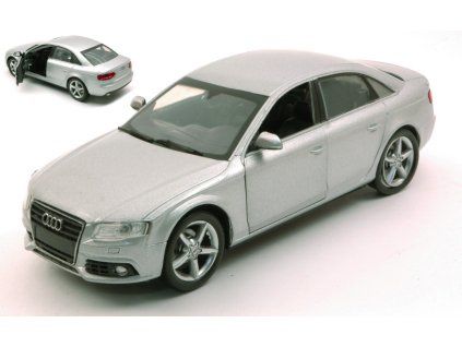 0029506 audi a 4 2008 silver 1 24