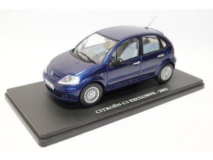 Model auta Citroën C3 Exclusive 2002 1:24