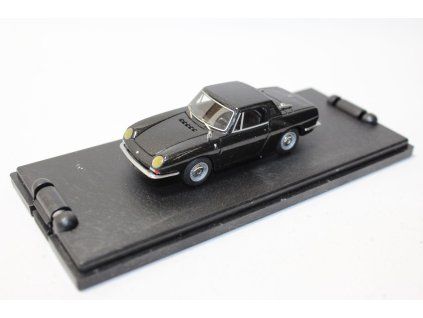 Car model Fiat 850 Spider Black 1:43