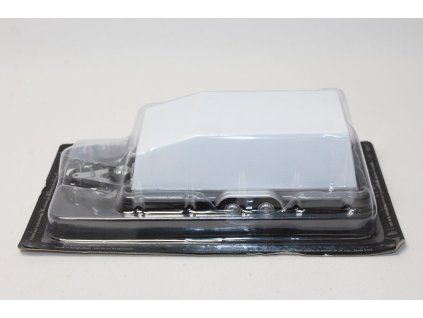 Two-axle truck trailer model 1:43