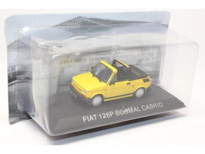 Fiat 126P Bosmal Cabrio car model 1:43