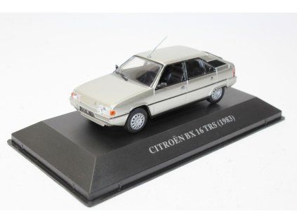 Citroën BX 16 TRS 1983 Silver Metallic model samochodu 1:43