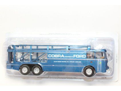 Fiat 306/2 Bartoletti Ford Cobra 1964 Altaya transporter model 1:43
