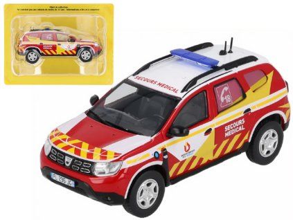 CPL55 Light Fire Engines 1 43 Hachette IXO Dacia Duster Medical Rescue