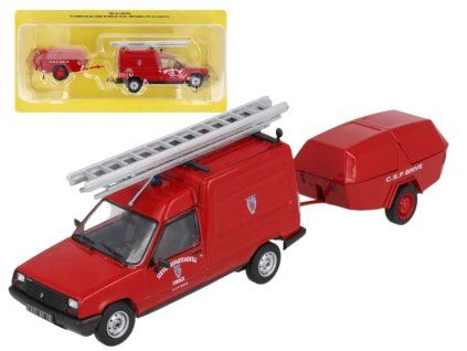 CPL63 Light Fire Engines 1 43 Hachette IXO Renault Express + Corrèze Pump