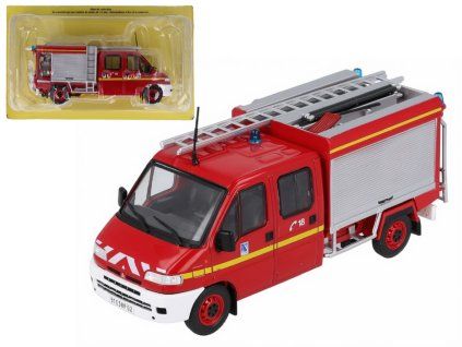 CPL7 Light Fire Brigade Vehicles 1 43 Hachette IXO Citroën Jumper PI Picot